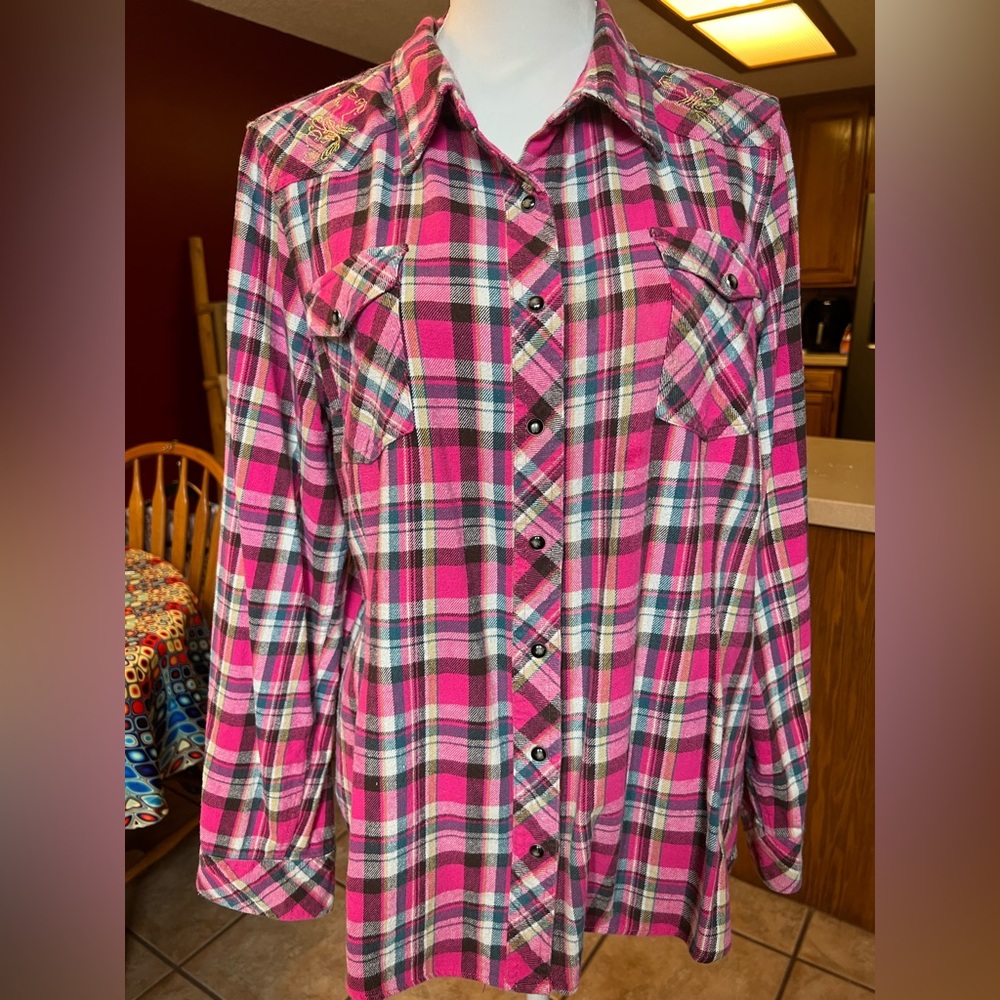 Bit & Bridle Flannel Shirt
